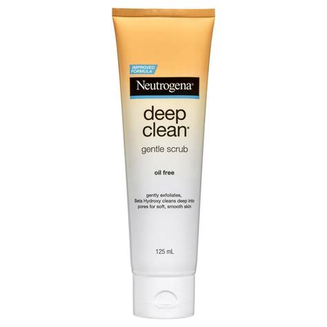 Buy Neutrogena Deep Clean Gentle Scrub 125ml Online at Chemist Warehouse®