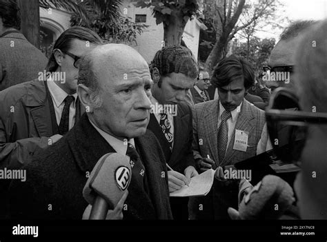 Argentine politician Vicente Solano Lima arrives at Juan Peron´s ...