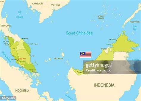 398 Malaysia Map Outline Stock Photos, High-Res Pictures, and Images ...