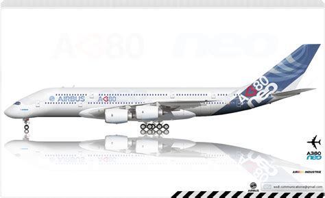 Airbus A380 Neo plane concept by Nebojsa De Luka at Coroflot.com