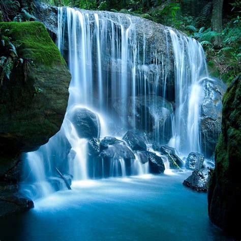 Tropical Waterfall HD Backgrounds - HDPiCorner | Waterfall wallpaper ...