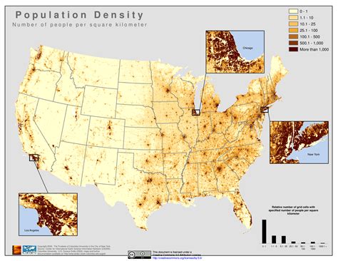 Us Map Population Density Real Map Of Earth | Images and Photos finder