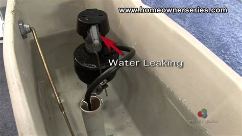 Leaking Toilet Valve