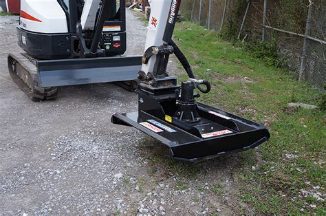 Mini Excavator Brush Cutter Attachment | Blue Diamond