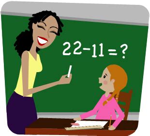 Children Studying Math Clipart Pictures