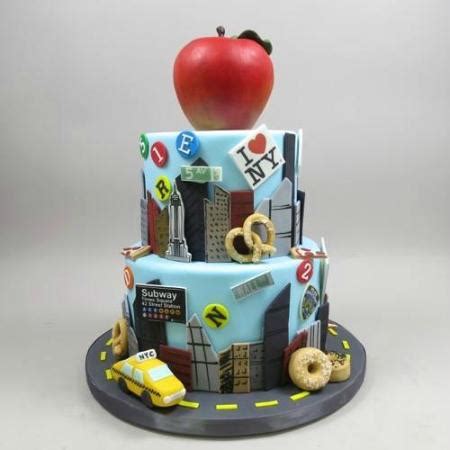 New York City two tier - Empire Cake