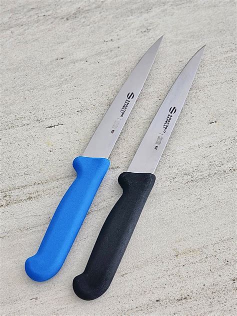 Fish filleting knife Flexible 18cm. [Black hanlde] - Cutboy Knife