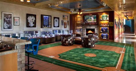 Incredible Baseball Man Cave Ideas