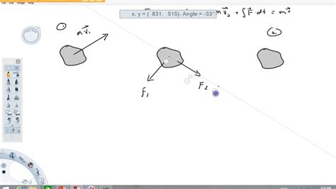 How to draw Impulse momentum diagram - YouTube