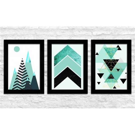 Quadro Decorativo Sala Abstrato | Elo7 Produtos Especiais