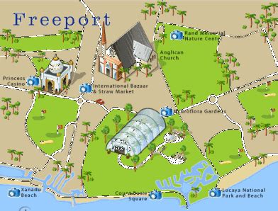 grand-bahama-map | Grand bahama, Freeport bahamas, Bahamas island