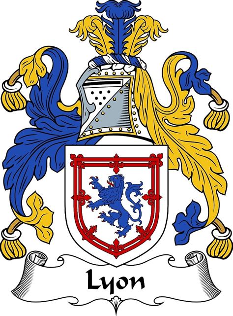 "Lyon Coat of Arms / Lyon Family Crest" by ScotlandForever | Redbubble