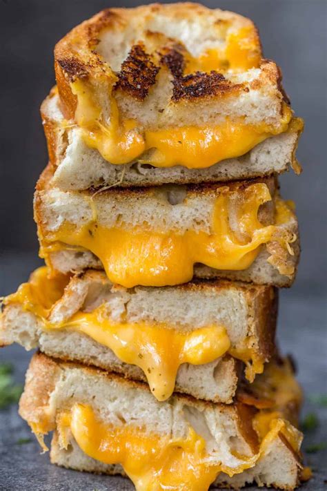 Classic Grilled Cheese Recipe - Valentina's Corner