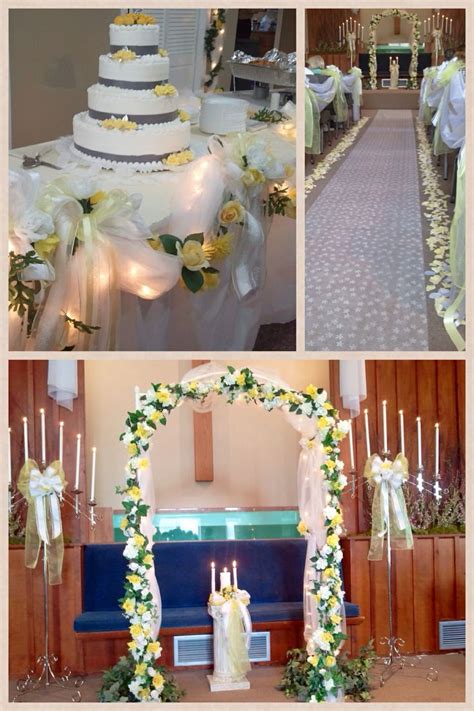 Yellow Wedding Decorations Ideas