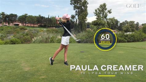 Paula Creamer Swing Breakdown