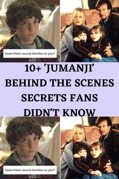 10+ 'Jumanji' Behind The Scenes Secrets Fans Didn't Know