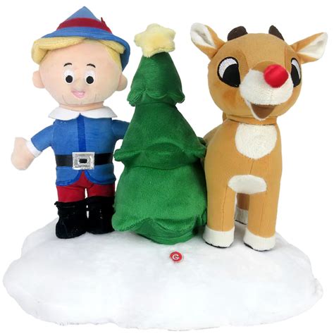 Rudolph & Hermey Animated Scene (Remake) | Gemmy Wiki | Fandom