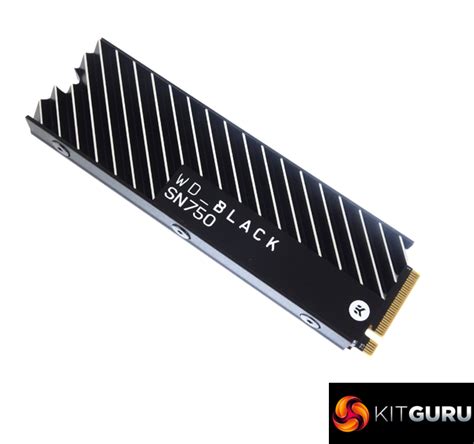 WD Black SN750 1TB with Heatsink (10c improvements!) | KitGuru