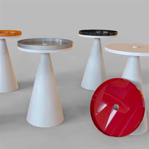 Modern design living room coffee table Spot, handmade in Italy