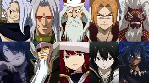 Top 10 FairyTail Villains by HeroCollector16 on DeviantArt