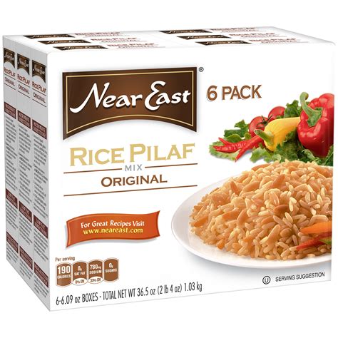 Near East® Original Rice Pilaf Mix 6-6.09 oz. Boxes - Walmart.com - Walmart.com