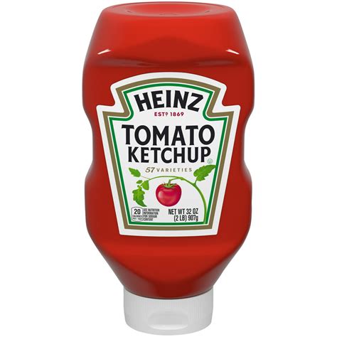 Heinz Tomato Ketchup, 32 oz Bottle - Walmart.com - Walmart.com