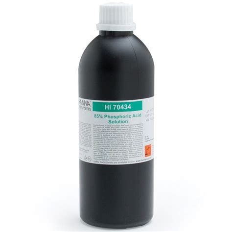 Sodium Hydroxide Solution 5M, 500 mL - HI70435 - Hanna Instruments Canada