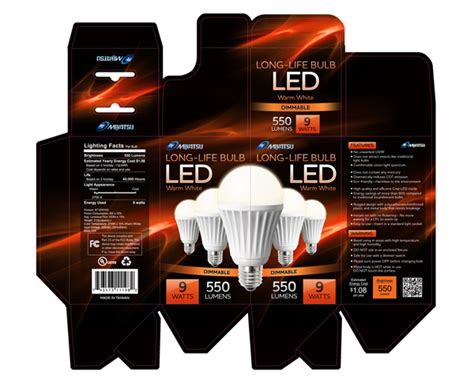 LED Bulb Packaging on Behance