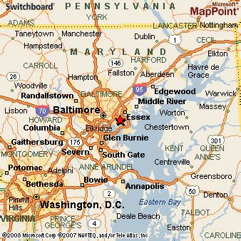 Dundalk, Maryland Area Map & More