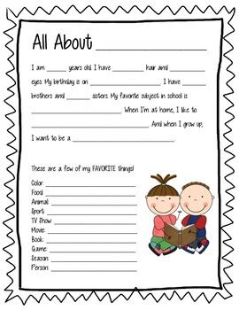 Getting To Know You worksheet by Brittany Nole | TPT