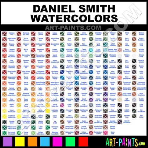 Daniel Smith Watercolor Paint Brands - Daniel Smith Paint Brands ...