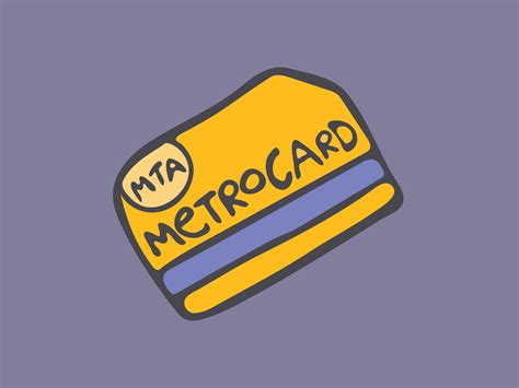 Metrocard by Robert Persky on Dribbble