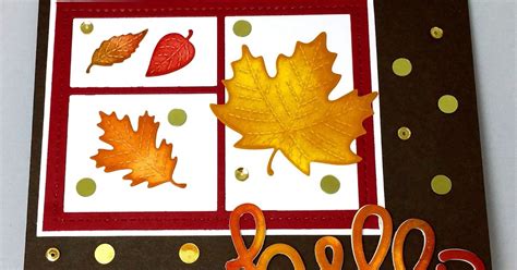 Corilyn's Creations: Hello, fall leaves