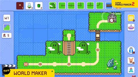 Final Super Mario Maker 2 Update Introduces World Maker