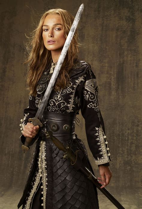 Celebrities, Movies and Games: Keira Knightley as Elizabeth Swann - The Pirates of the Caribbean