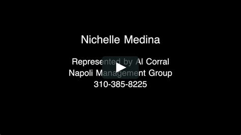 Nichelle Medina - Nichelle Medina - Montage on Vimeo