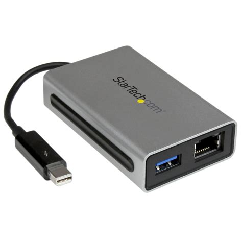 StarTech Thunderbolt™ to Gigabit Ethernet & USB 3.0 Adapter | Thunderbolt Technology Community