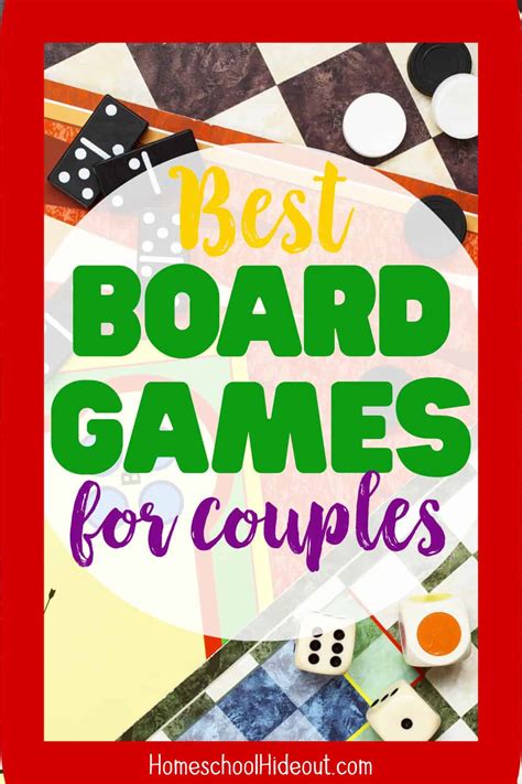 Best Board Games for Couples - Homeschool Hideout