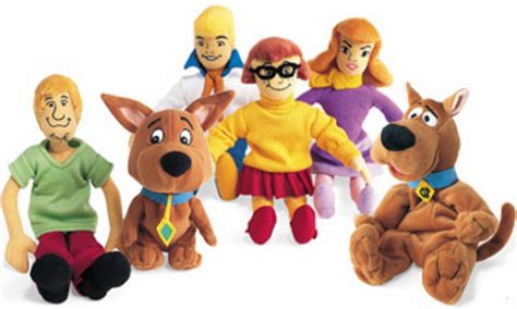 Warner Bros Studio Store Scooby Doo & Gang Plush Bean Bag Dolls | Scooby, Shaggy and scooby ...