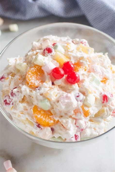 I love the tropical sweetness of this “fluffy” Ambrosia Fruit Salad. This easy side dish is ...