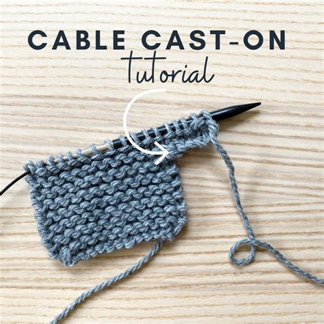 The What and Why of Cable Cast-on – Elizabeth Smith Knits