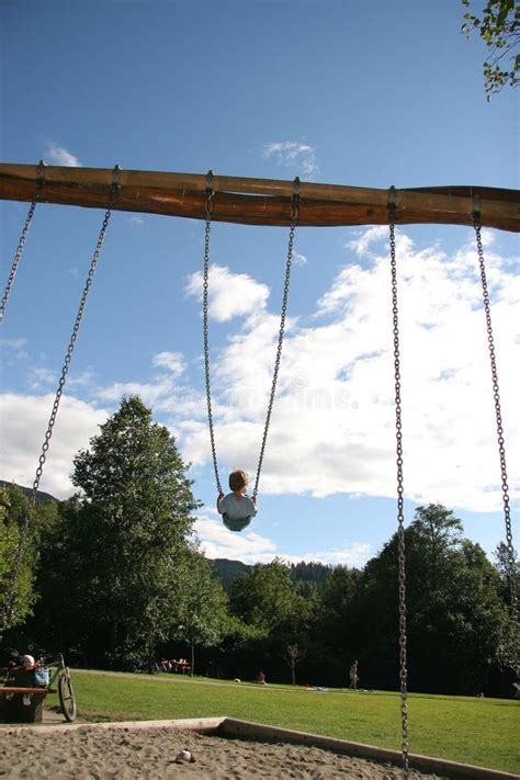 Big Swing stock photo. Image of park, high, vacation, swing - 1044286