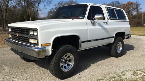 1990 Chevrolet Blazer at Houston 2016 as F123 - Mecum Auctions