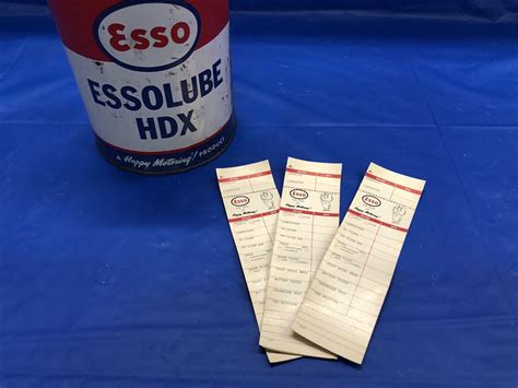 New Vintage ESSO Oil Change Garage Service | Grelly USA