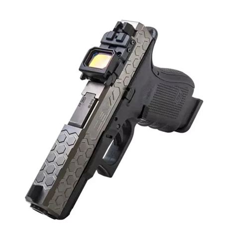 Flip Red Dot Pistol Sight RMR Holographic Reflex Sight for Airsoft with 20mm Picatinny Mount Or ...