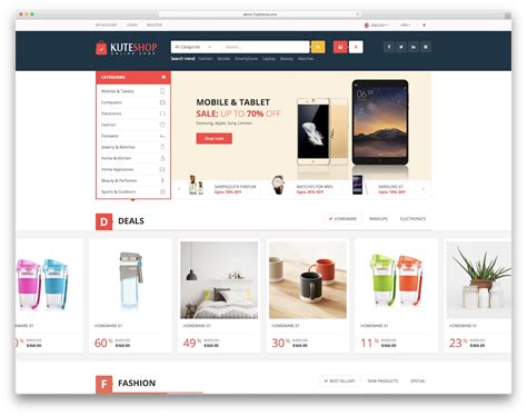 Google Sites Shop Template