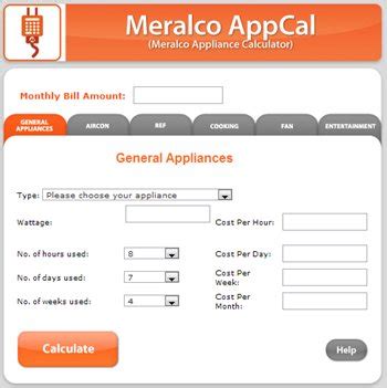 Meralco unveils AppCal: Appliance Calculator | Techsterr