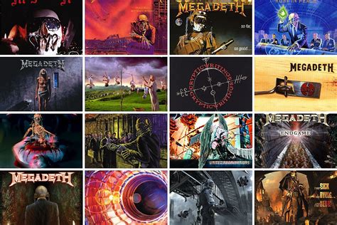 All 16 Megadeth Albums Ranked