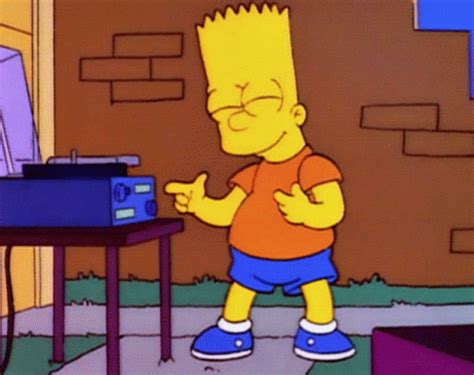 Bart Simpson Los Simpson GIF - Bart Simpson Los Simpson Bart Bailando ...