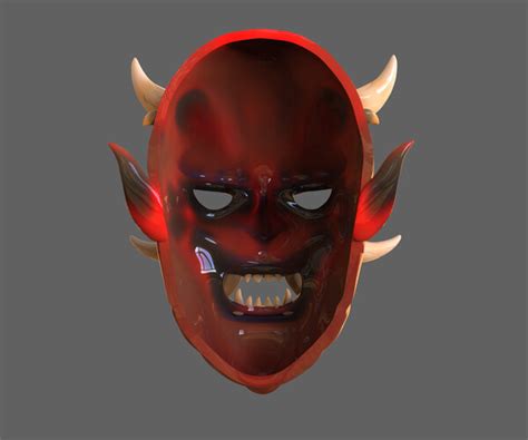 ArtStation - Demon mask | Resources